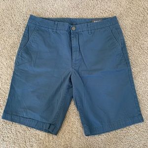 Bonobos chino 11" men's shorts, size 35